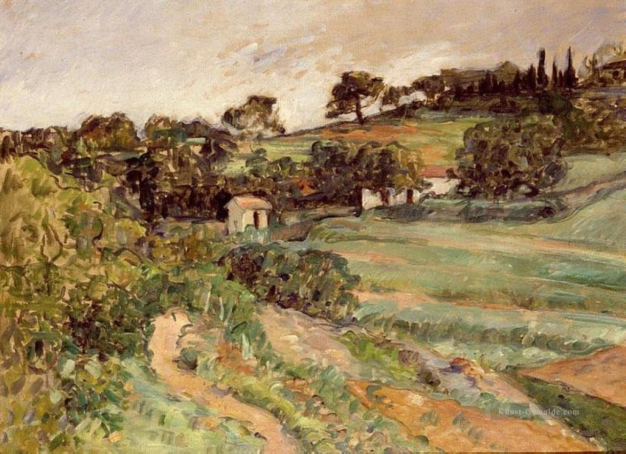 Landschaft in der Provence Paul Cezanne Ölgemälde